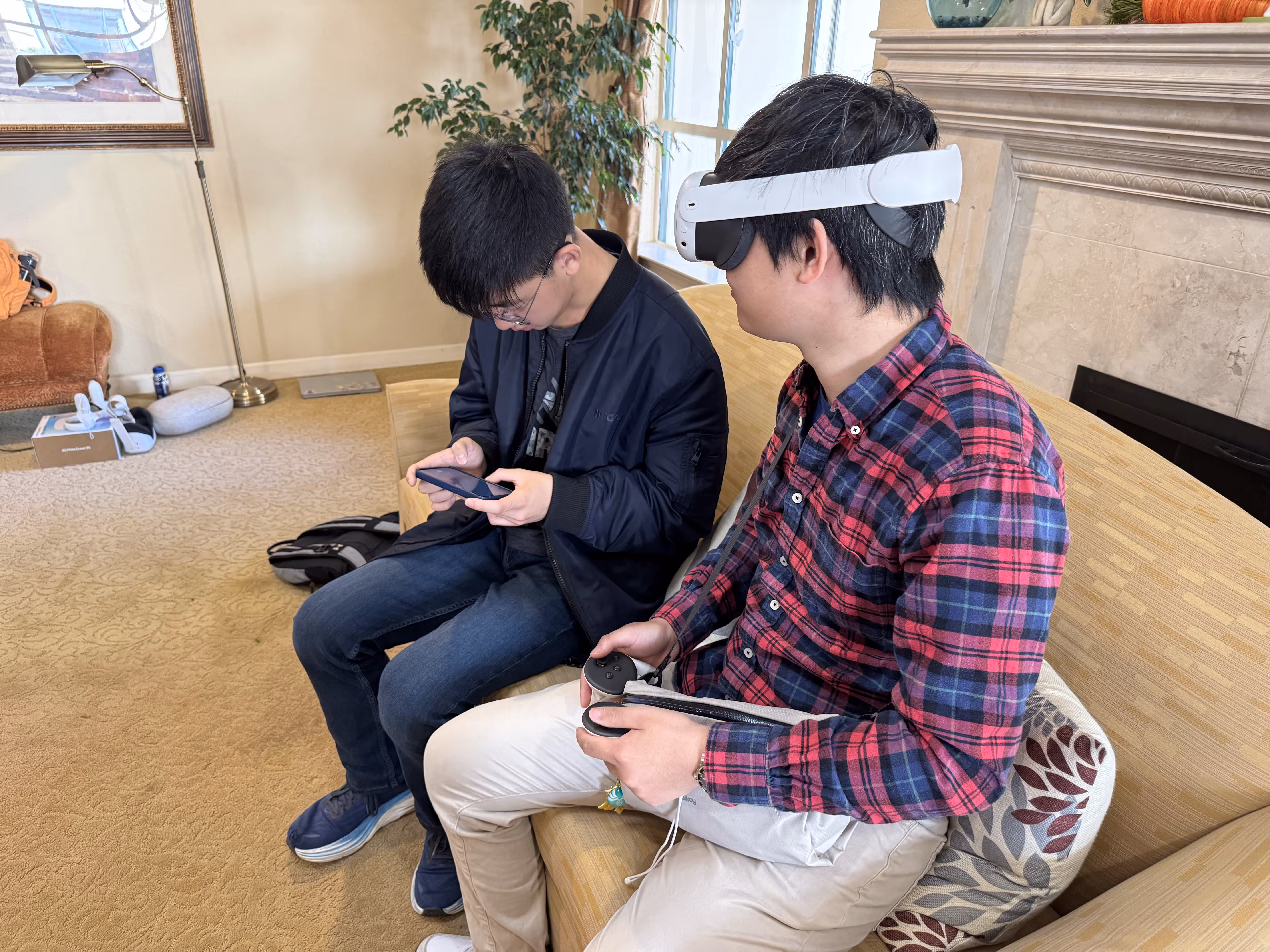 Photos from the April 5 Chateau Cupertino outreach visit